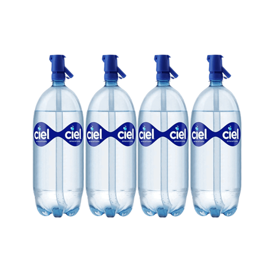Imagen de Agua mineral Ciel con sifón paquete con 4 pzas de 1.75L c/u