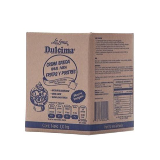 Imagen de Crema batida (cobertura tipo Chantilly) para repostería La Loma Dulcima 1kg