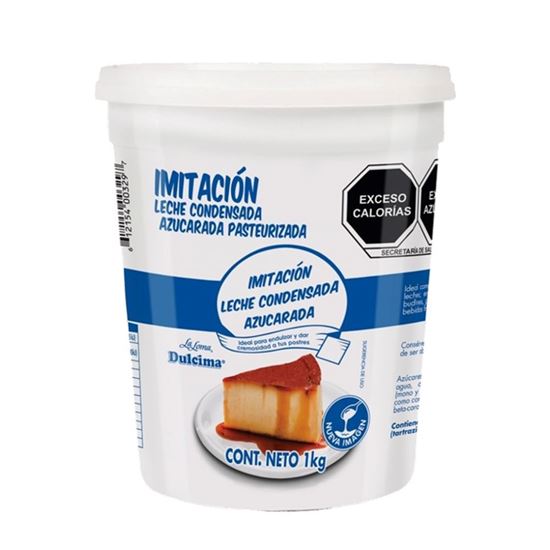 Imagen de Imitación de leche condensada azucarada pasteurizada Dulcima La Loma 1kg
