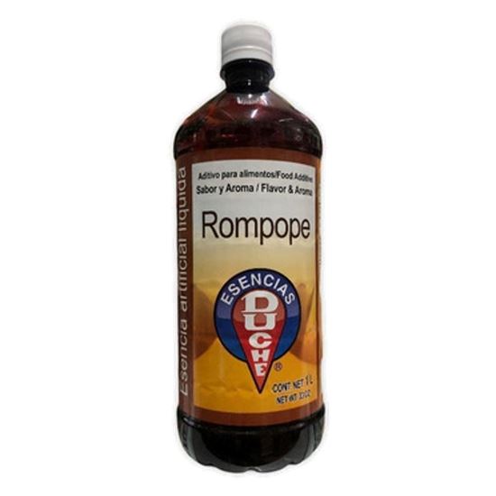 Imagen de Esencia artificial líquida sabor y aroma a rompope Duché 1L