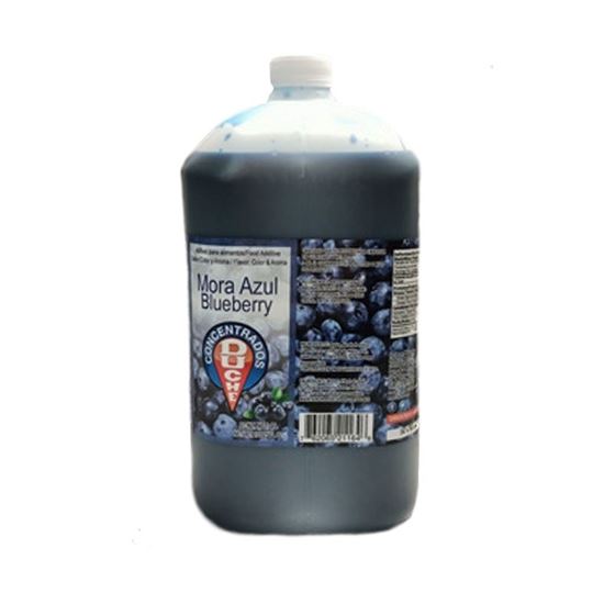 Imagen de Concentrado artificial líquido sabor, color y aroma a mora azul Duché 4L