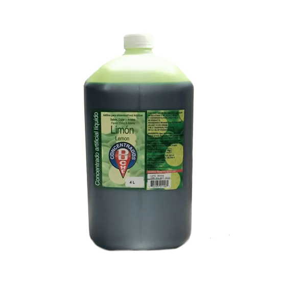 Imagen de Concentrado artificial líquido sabor, color y aroma a limón Duché 4L