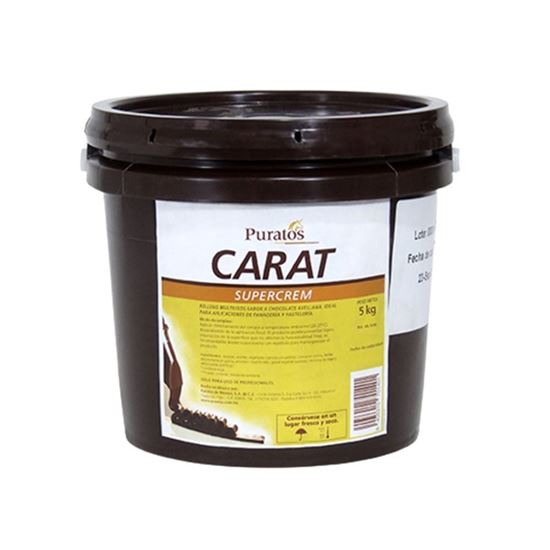 Imagen de Relleno multiusos sabor a chocolate avellana Puratos Carat Supercream 5kg