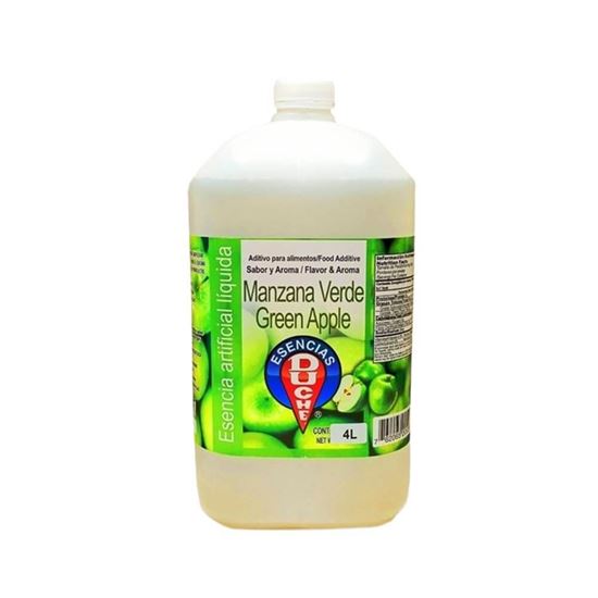 Imagen de Esencia artificial líquida sabor y aroma a manzana verde Duché 4L