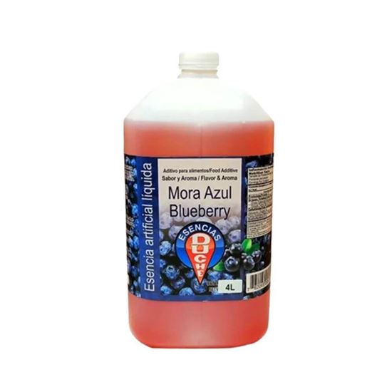 Imagen de Esencia artificial líquida sabor y aroma a mora azul Duché 4L