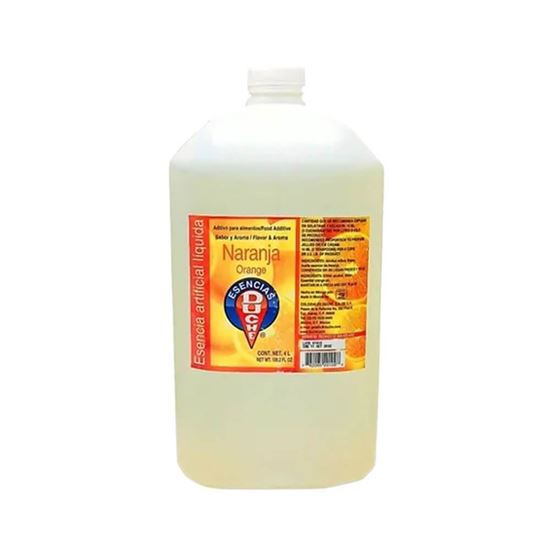 Imagen de Esencia artificial líquida sabor y aroma a naranja Duché 4L