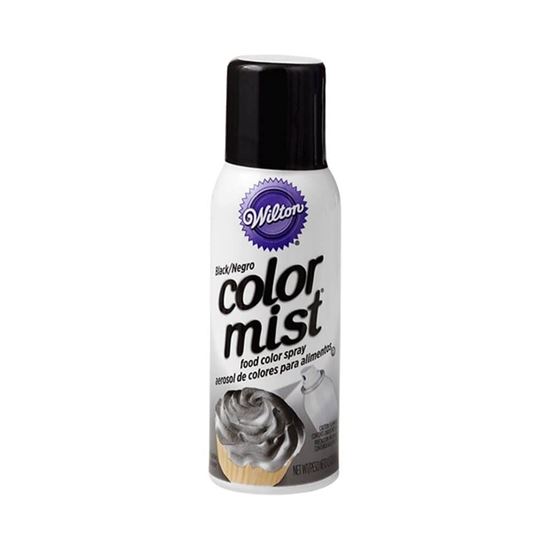 Imagen de Pintura en aerosol para alimentos color negro Wilton 42gr