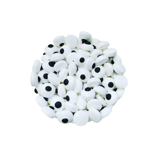 Imagen de Granillo/chispas para repostería con forma de ojos 50g
