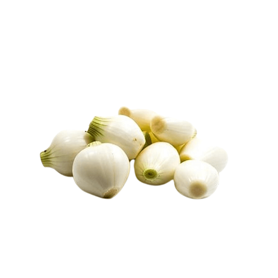 Imagen de Cebolla cambray limpia (sin cáscara y sin rabo)