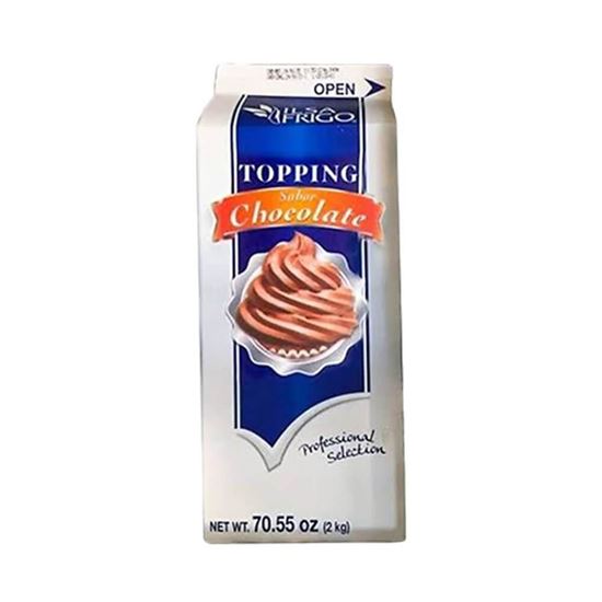 Imagen de Crema topping cobertura sabor chocolate Ilsa Frigo 2kg