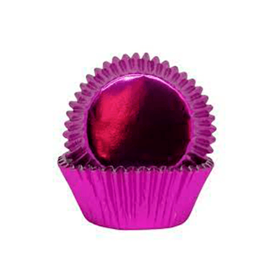 Imagen de Capacillo #74 color rosa metálico 100 pzas