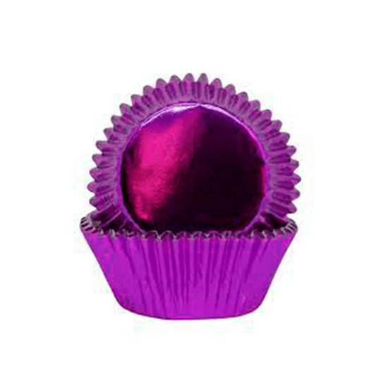 Imagen de Capacillo #74 color morado metálico 100 pzas