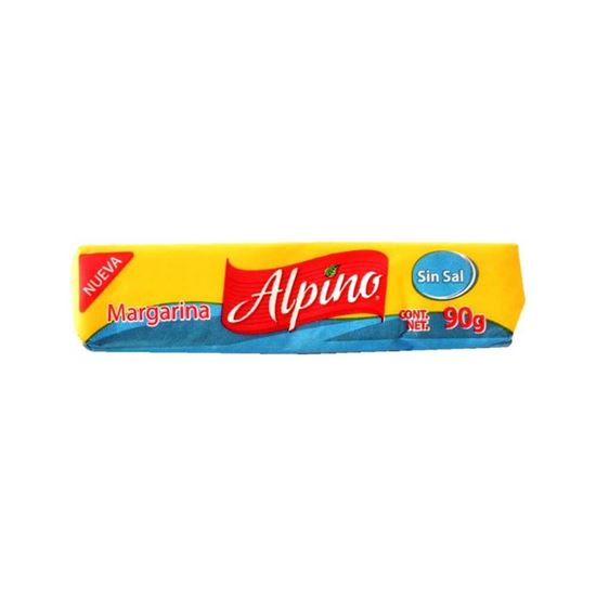 Imagen de Margarina sin sal Alpino 90g