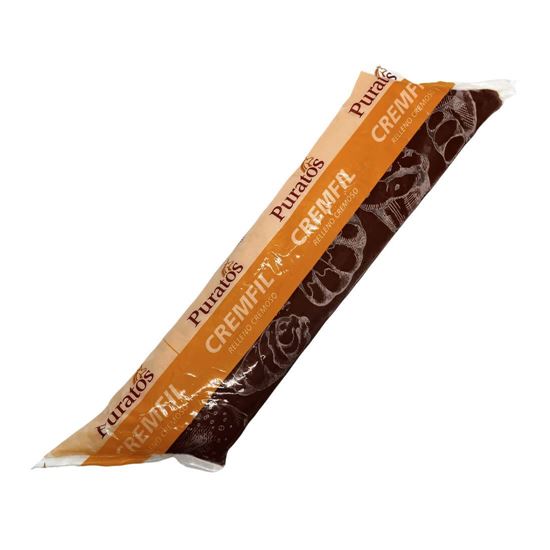Imagen de Relleno cremoso listo para aplicar sabor chocolate Puratos Cremfil manga de 1kg