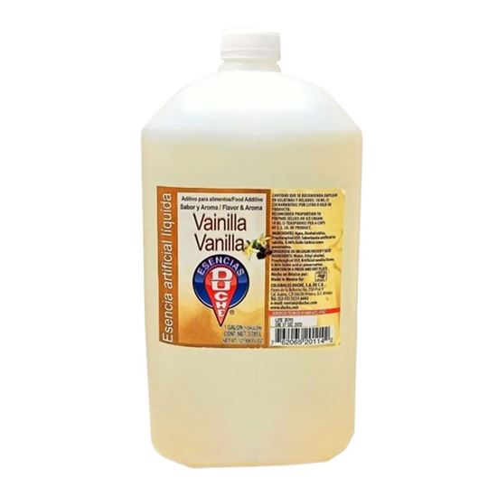 Imagen de Esencia artificial líquida sabor y aroma a vainilla Duché 4L