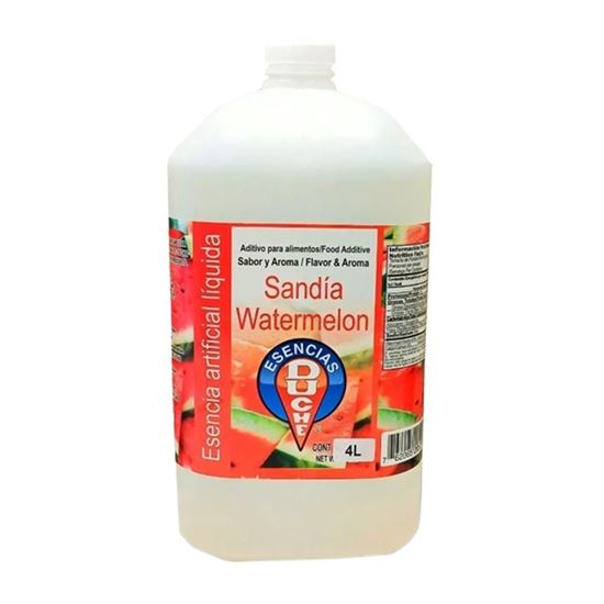 Imagen de Esencia artificial líquida sabor y aroma a sandía Duché 4L
