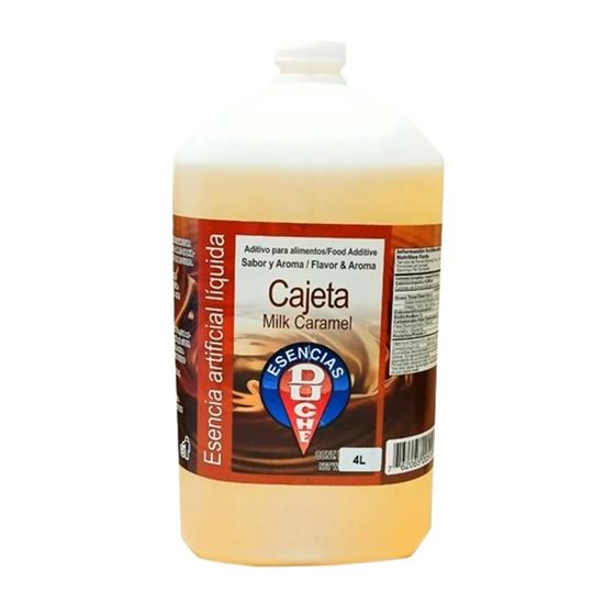 Imagen de Esencia artificial líquida sabor y aroma a cajeta Duché 4L