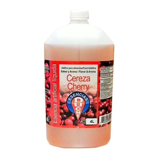 Imagen de Esencia artificial líquida sabor y aroma a cereza Duché 4L