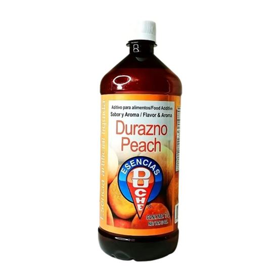 Imagen de Esencia artificial líquida sabor y aroma a durazno Duché 1L