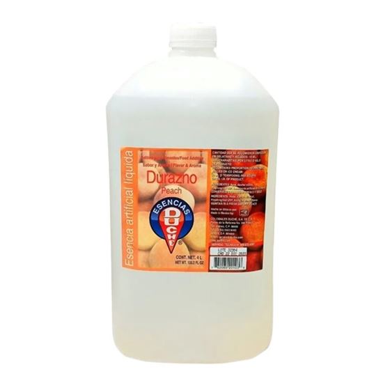Imagen de Esencia artificial líquida sabor y aroma a durazno Duché 4L