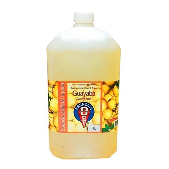 Imagen de Esencia artificial líquida sabor y aroma a guayaba Duché 4L