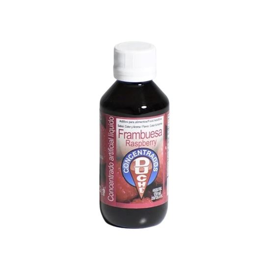 Imagen de Concentrado artificial líquido sabor, color y aroma a frambuesa Duché 120ml