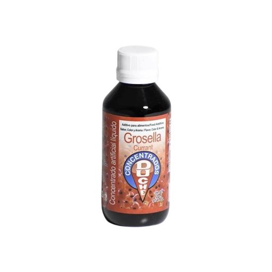 Imagen de Concentrado artificial líquido sabor, color y aroma a grosella Duché 120ml