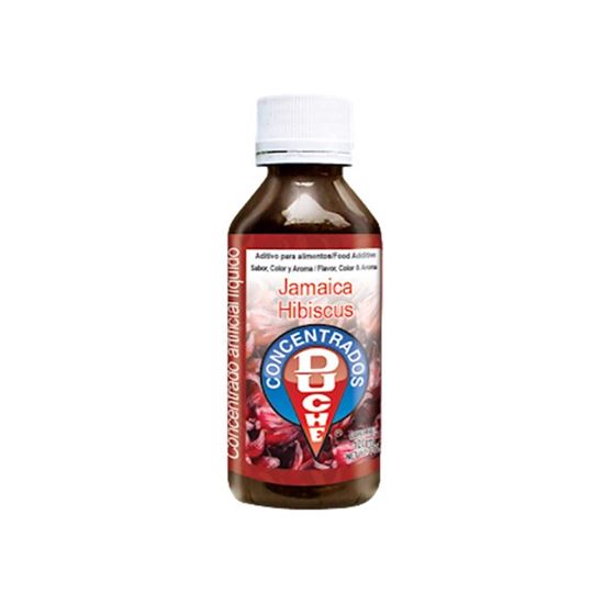 Imagen de Concentrado artificial líquido sabor, color y aroma a jamaica Duché 120ml