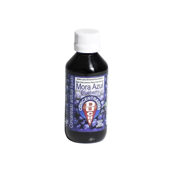 Imagen de Concentrado artificial líquido sabor, color y aroma a mora azul Duché 120ml
