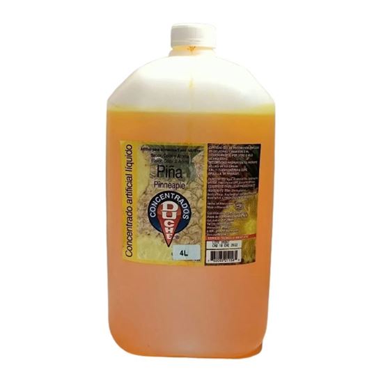 Imagen de Concentrado artificial líquido sabor, color y aroma a piña Duché 4L