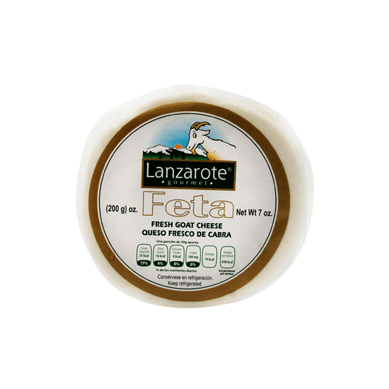 Imagen de Queso feta fresco de cabra Lanzarote Gourmet 200g