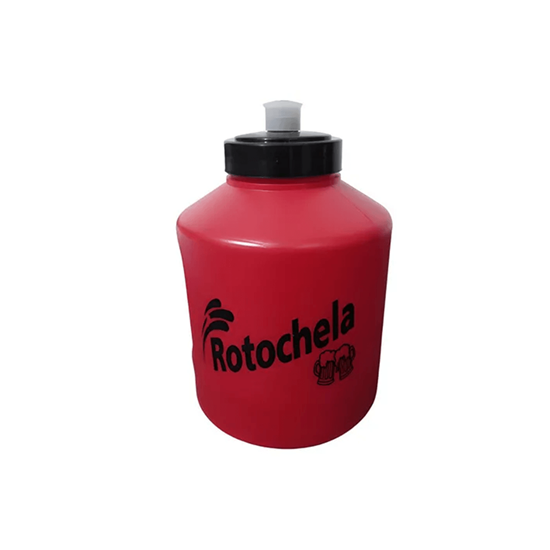 Imagen de Vaso/termo de plástico con tapa varios colores Rotochela 1.2L