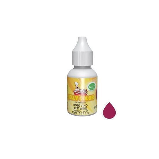 Imagen de Colorante en gel rojo vino Ma Baker and Chef Jelly Color 10ml
