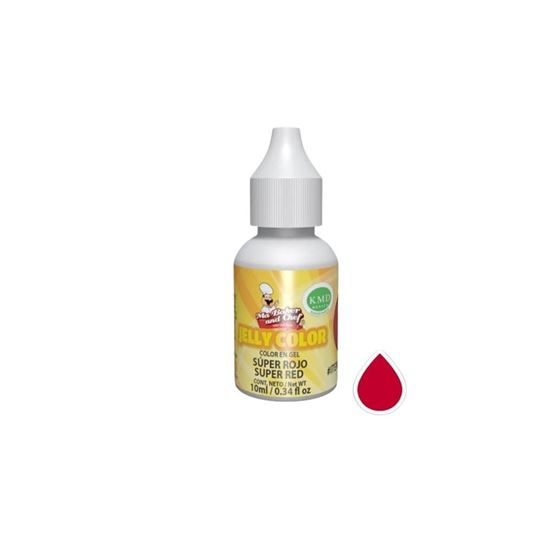 Imagen de Colorante en gel súper rojo Ma Baker and Chef Jelly Color 10ml