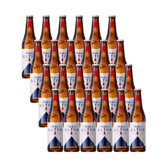 Imagen de Cerveza Ultra botella de vidrio 24 pack de 355ml c/u