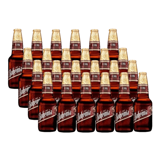 Imagen de Cerveza artesanal Bohemia Vienna 24 botellas de 355ml c/u