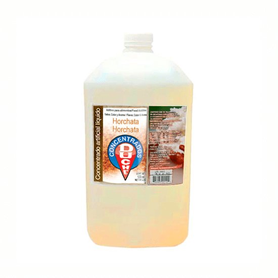Imagen de Concentrado artificial líquido sabor, color y aroma a horchata Duché 4L