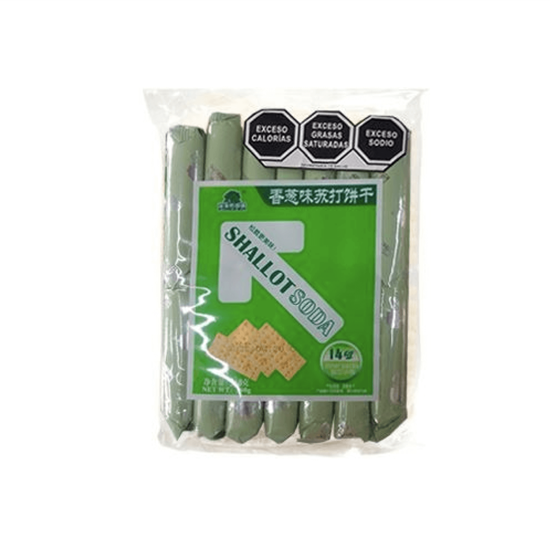 Imagen de Galletas de soda chinas Shallot Soda 14 paquetes (360g)