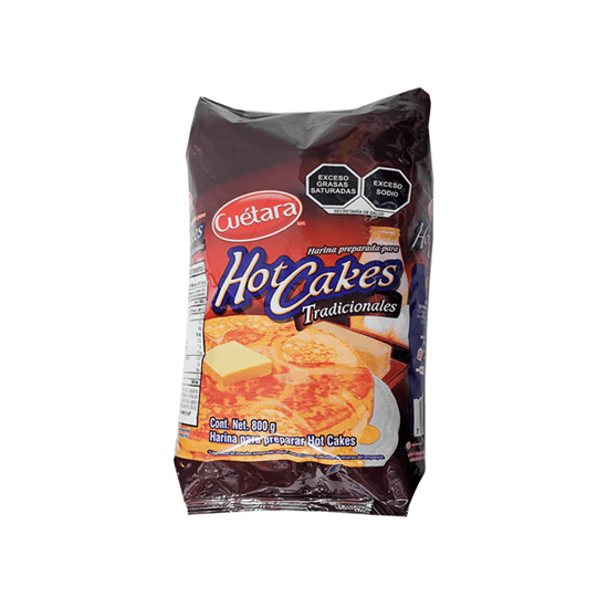 Imagen de Harina preparada para Hot cakes tradicionales Cuétara 800g