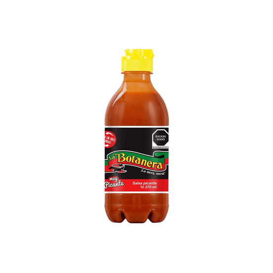 Imagen de Salsa picante etiqueta negra La Botanera 370ml