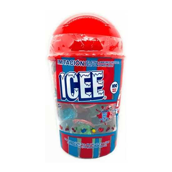 Imagen de Mini gelatinas de sabores frutales ICEE 1kg