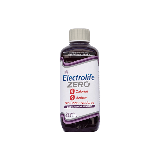 Imagen de Bebida hidratante sabor uva Electrolife Zero 625ml