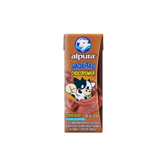 Imagen de Leche sabor chocolate Alpura Vaquitas 200ml