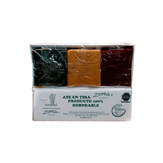 Imagen de Ate horneable tricolor en tira verde, rojo y amarillo Zafra 6kg