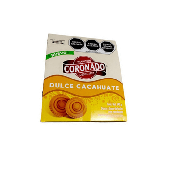 Imagen de Dulce a base de leche con cacahuate Coronado 342g