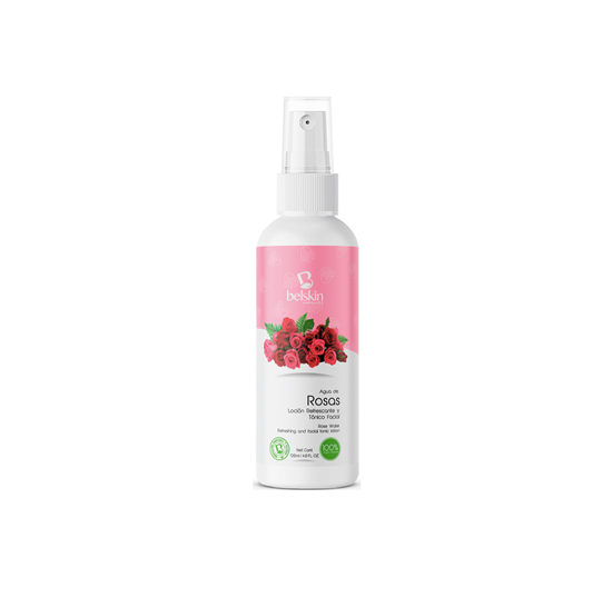 Imagen de Loción refrescante y tónico facial agua de rosas Belskin 120ml