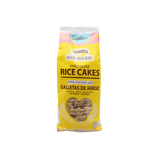 Imagen de Galletas de arroz con girasol BSD Foods Premium 72g