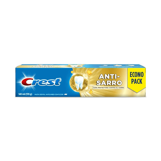 Imagen de Pasta dental anticaries con flúor Crest Anti-sarro 140ml