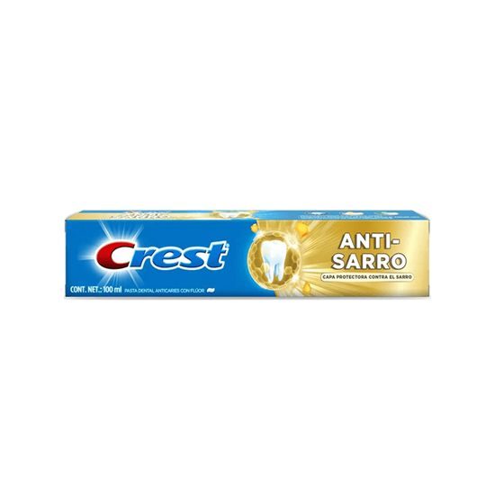 Imagen de Pasta dental anticaries con flúor Crest Anti-sarro 100ml