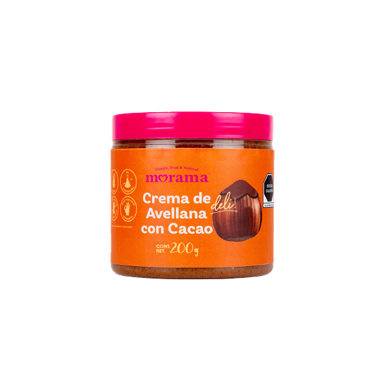 Imagen de Crema de avellana con cacao Morama 200g